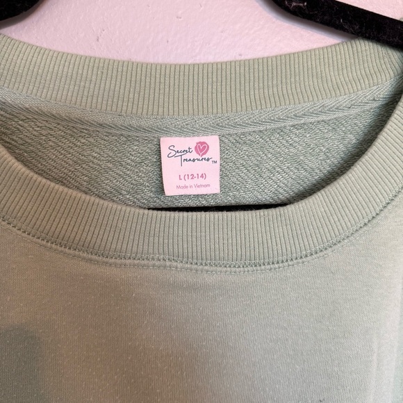 Secret Treasures Mint Green Top L Bottoms M - Picture 2 of 12